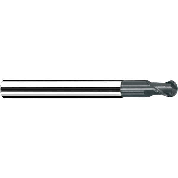 Fraisa - 5/16" Diam, 5/16" LOC, 2 Flute Solid Carbide Ball End Mill - Makers Industrial Supply