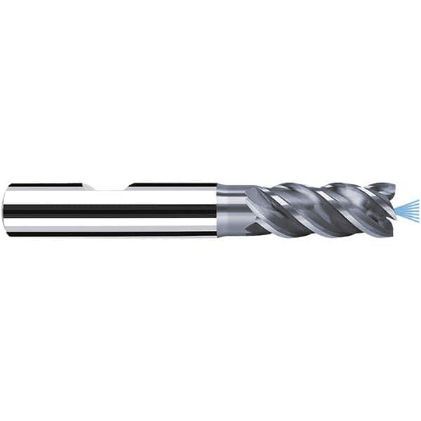 Fraisa - 12mm Diam 4 Flute Solid Carbide 0.2mm Corner Radius End Mill - Makers Industrial Supply