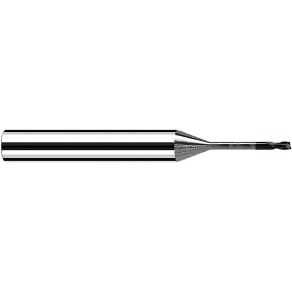 Fraisa - 6mm Diam 2 Flute Solid Carbide 0.2mm Corner Radius End Mill - Makers Industrial Supply