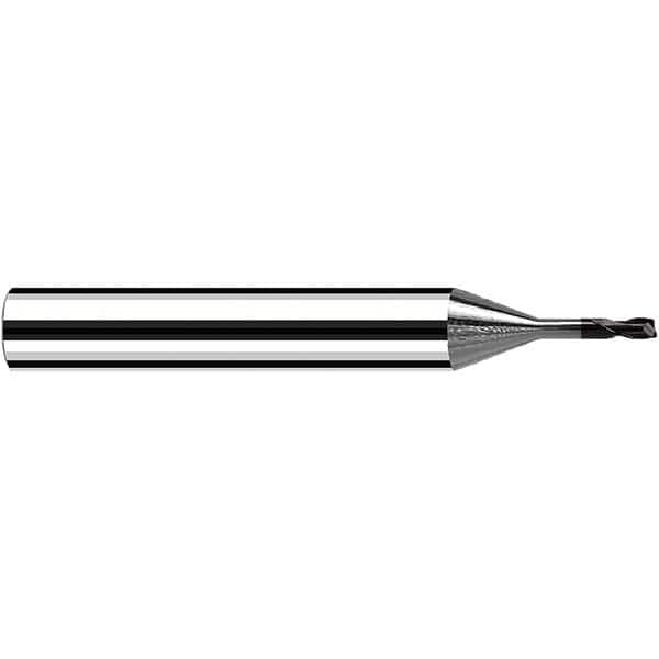 Fraisa - 6mm Diam 2 Flute Solid Carbide 0.2mm Corner Radius End Mill - Makers Industrial Supply