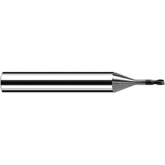 Fraisa - 6mm Diam 2 Flute Solid Carbide 0.2mm Corner Radius End Mill - Makers Industrial Supply