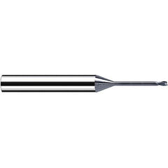 Fraisa - 0.3mm, 6mm LOC, 57mm OAL, 2 Flute Solid Carbide Square End Mill - Makers Industrial Supply