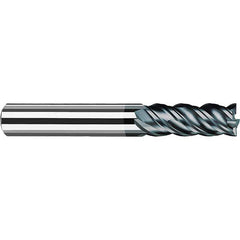 Fraisa - 3/8, 3/4" LOC, 3/8" Shank Diam, 2-3/4" OAL, 4 Flute Solid Carbide Square End Mill - Exact Industrial Supply