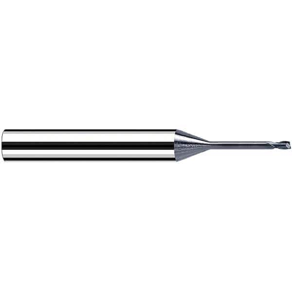 Fraisa - 0.4mm, 6mm LOC, 57mm OAL, 2 Flute Solid Carbide Square End Mill - Makers Industrial Supply