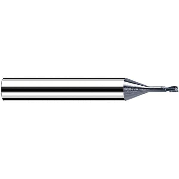 Fraisa - 2.5mm, 2.5mm LOC, 57mm OAL, 2 Flute Solid Carbide Square End Mill - Makers Industrial Supply