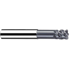 Fraisa - 3/16" Diam 4 Flute Solid Carbide 0.01" Corner Radius End Mill - Makers Industrial Supply