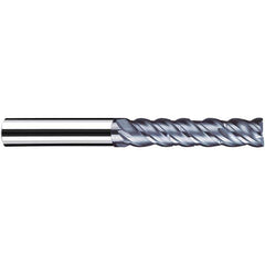 Fraisa - 3/8, 1-1/2" LOC, 3/8" Shank Diam, 3-1/2" OAL, 4 Flute Solid Carbide Square End Mill - Makers Industrial Supply