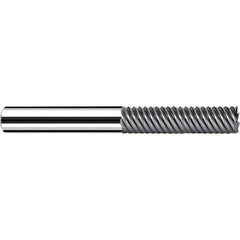 Square End Mill: 3/4'' Dia, 3'' LOC, 3/4'' Shank Dia, 5-1/2'' OAL, 7 Flutes, Solid Carbide Single End, Spiral Flute, 65 ™ Variable Helix, RH Cut, RH Flute, Series Multicut XF