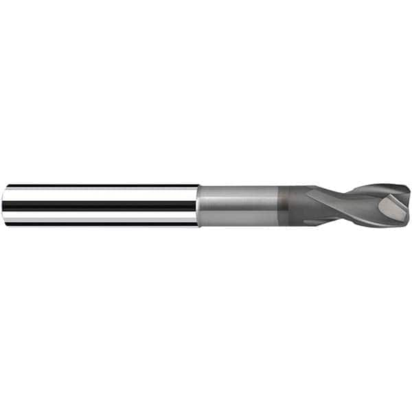 Fraisa - 10mm Diam 2 Flute Solid Carbide 0.5mm Corner Radius End Mill - Makers Industrial Supply