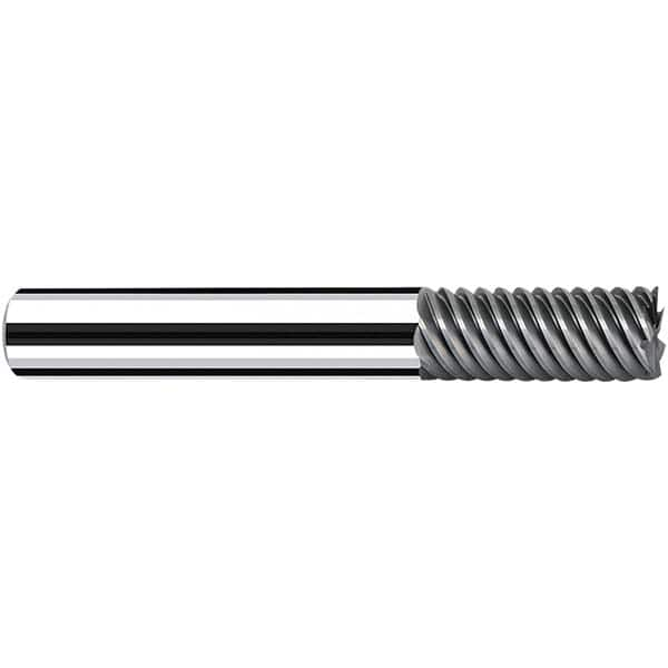 Fraisa - 4mm, 11mm LOC, 57mm OAL, 5 Flute Solid Carbide Square End Mill - Makers Industrial Supply