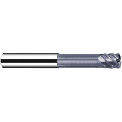 Fraisa - 8mm Diam 4 Flute Solid Carbide 1mm Corner Radius End Mill - Makers Industrial Supply