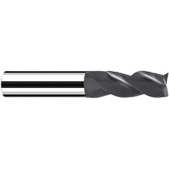 Fraisa - 10mm Diam 3 Flute Solid Carbide 0.5mm Corner Radius End Mill - Makers Industrial Supply