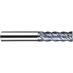 Fraisa - 1/2, 1-1/4" LOC, 1/2" Shank Diam, 3-1/4" OAL, 4 Flute Solid Carbide Square End Mill - Makers Industrial Supply