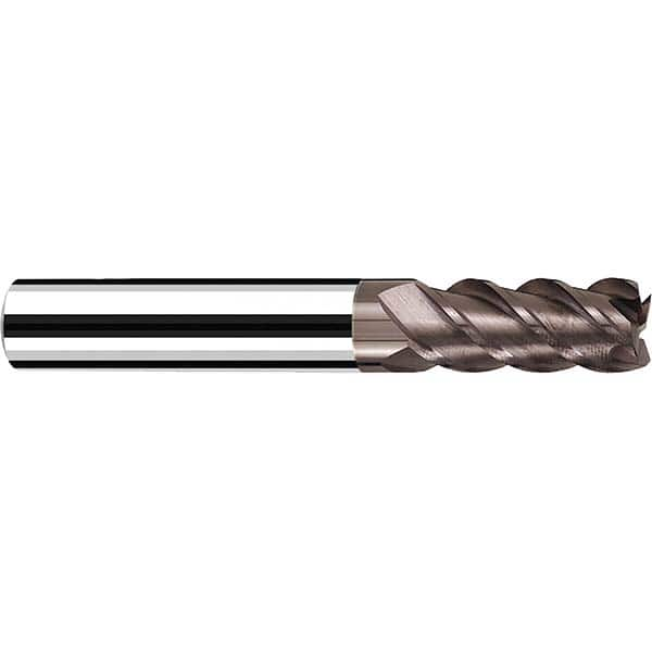 Fraisa - 5/8, 1-1/4" LOC, 5/8" Shank Diam, 3-1/2" OAL, 4 Flute Solid Carbide Square End Mill - Makers Industrial Supply