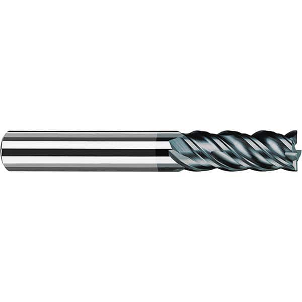 Fraisa - 3/8, 15/16" LOC, 3/8" Shank Diam, 2-3/4" OAL, 4 Flute Solid Carbide Square End Mill - Makers Industrial Supply