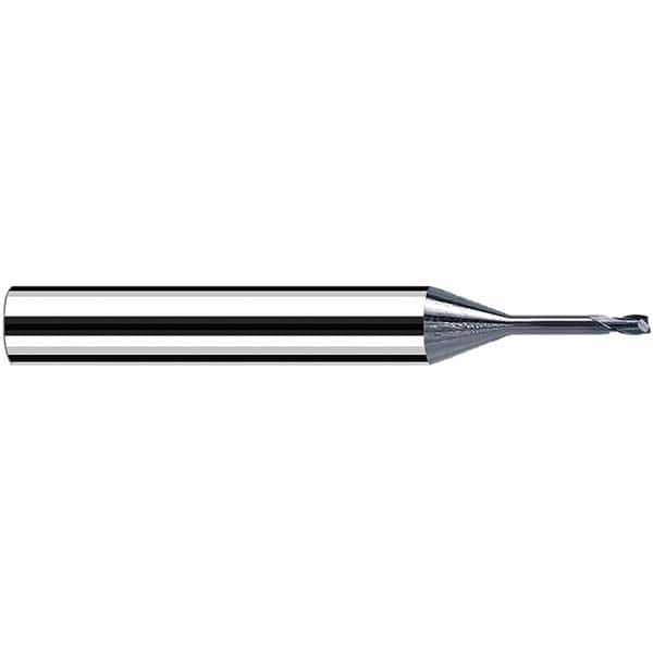 Fraisa - 1.2mm, 1.2mm LOC, 57mm OAL, 2 Flute Solid Carbide Square End Mill - Makers Industrial Supply