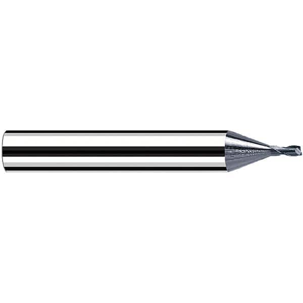 Fraisa - 0.1mm, 6mm LOC, 57mm OAL, 2 Flute Solid Carbide Square End Mill - Makers Industrial Supply