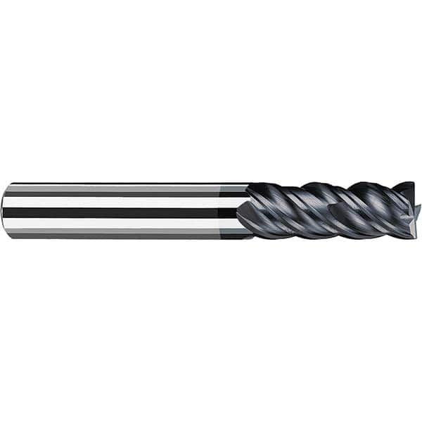 Fraisa - 1/2, 1-1/4" LOC, 1/2" Shank Diam, 3-1/4" OAL, 4 Flute Solid Carbide Square End Mill - Makers Industrial Supply