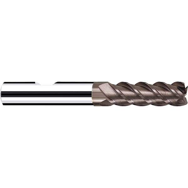 Fraisa - 1/2, 2" LOC, 1/2" Shank Diam, 4" OAL, 4 Flute Solid Carbide Square End Mill - Makers Industrial Supply