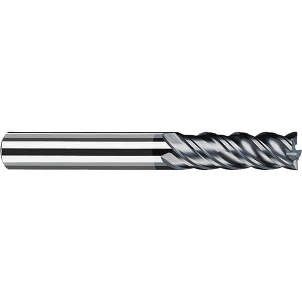 Fraisa - 1, 3" LOC, 1" Shank Diam, 6" OAL, 4 Flute Solid Carbide Square End Mill - Makers Industrial Supply