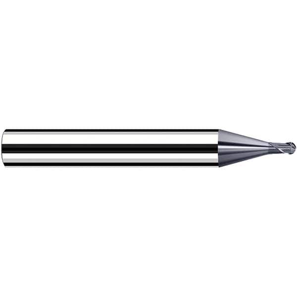 Fraisa - 1.5mm Diam, 3.6mm LOC, 2 Flute Solid Carbide Ball End Mill - Makers Industrial Supply