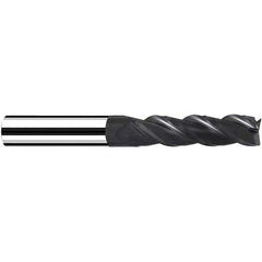 Fraisa - 4mm Diam 3 Flute Solid Carbide 0.2mm Corner Radius End Mill - Makers Industrial Supply