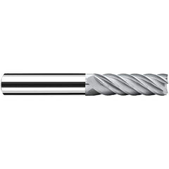 Fraisa - 6mm, 18mm LOC, 63mm OAL, 6 Flute Solid Carbide Square End Mill - Makers Industrial Supply