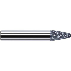 Fraisa - 8 Flute Solid Carbide Circle Segment Taper Form End Mill - Makers Industrial Supply