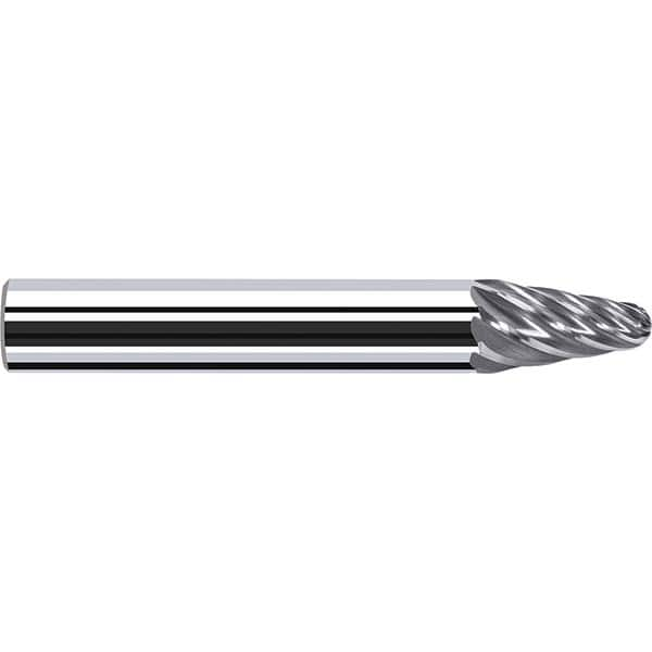 Fraisa - 4 Flute Solid Carbide Circle Segment Taper Form End Mill - Makers Industrial Supply