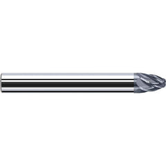 Fraisa - 6 Flute Solid Carbide Circle Segment Taper Form End Mill - Makers Industrial Supply