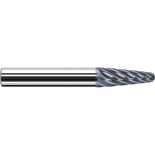 Fraisa - 8 Flute Solid Carbide Circle Segment Taper Form End Mill - Makers Industrial Supply