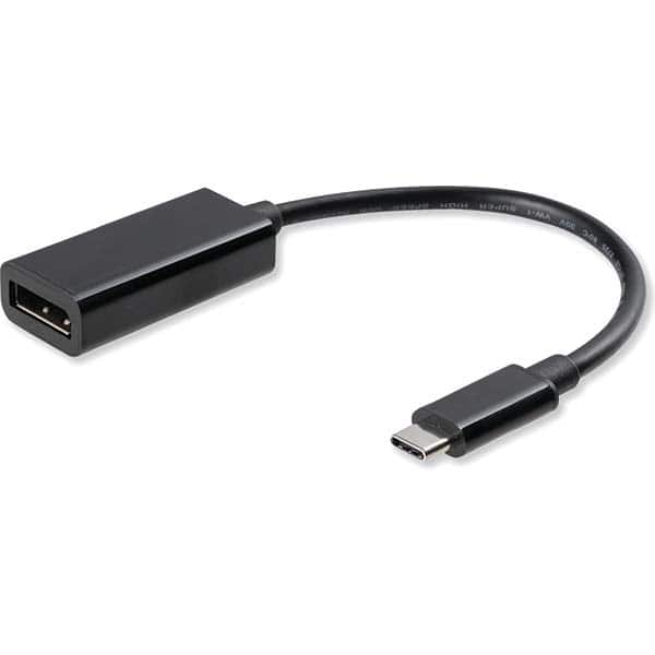 innovera - Computer Cable Connection Type: USB-C to DisplayPort 4K Overall Length (Inch): 7.8 - Makers Industrial Supply