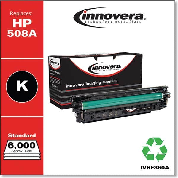 innovera - Office Machine Supplies & Accessories For Use With: HP LaserJet Enterprise M553DN, M553N, M553X, MFP M557Z, MFP M577C, MFP M577DN, MFP M577F Nonflammable: No - Makers Industrial Supply