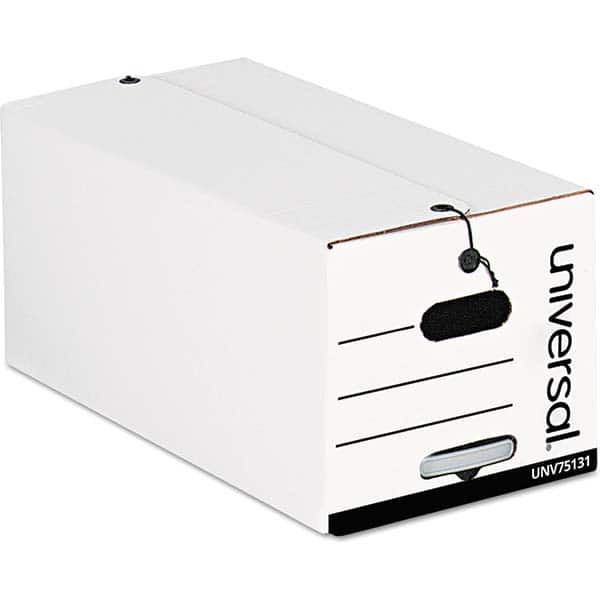 UNIVERSAL - Compartment Storage Boxes & Bins Type: String & Button Box Color: White - Makers Industrial Supply