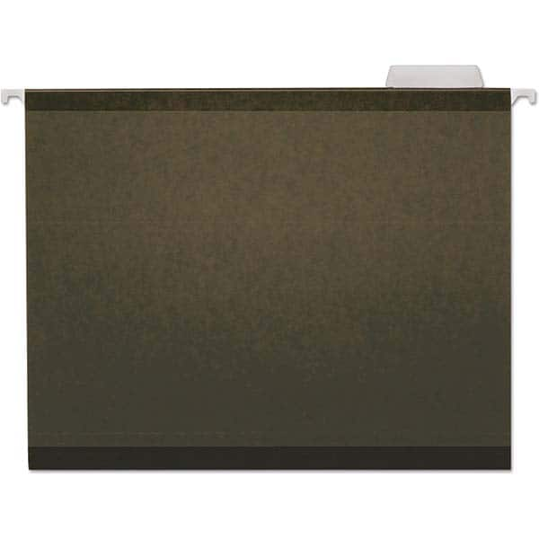 UNIVERSAL - File Folders, Expansion Folders & Hanging Files Folder/File Type: Hanging File Folder Color: Green - Makers Industrial Supply