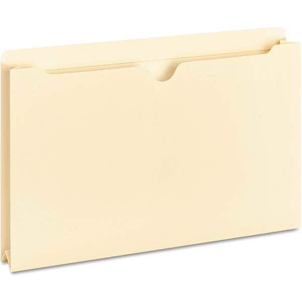 UNIVERSAL - File Folders, Expansion Folders & Hanging Files Folder/File Type: File Sleeves & Jackets-File Jacket-Top Tab Color: Manila - Makers Industrial Supply