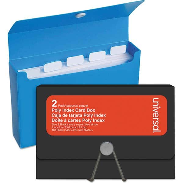 UNIVERSAL - Rolodexes & Cards Rolodex Type: Index Cards Size: 3 x 5 - Makers Industrial Supply