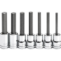 GearWrench - Hex & Torx Bit Socket Sets Type: Hex Bits Drive Size: 3/8 - Makers Industrial Supply