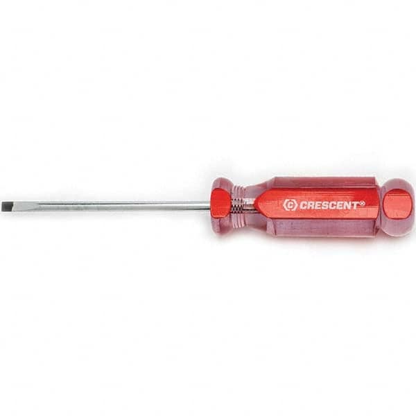 Crescent - Slotted Screwdrivers Tool Type: Screwdriver Overall Length Range: 7" - 9.9" - Makers Industrial Supply