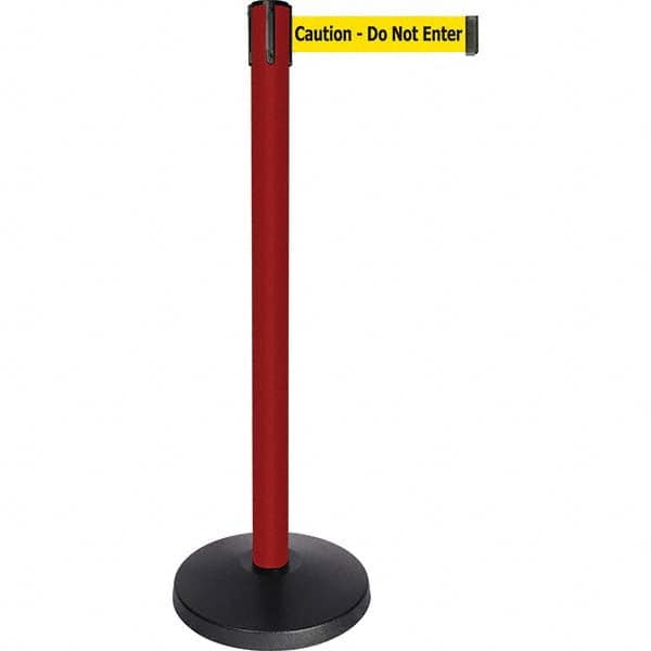 Tensator - Barrier Posts Type: Tensabarrier Post Post Color/Finish: Red - Makers Industrial Supply