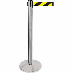 Tensator - Barrier Posts Type: Tensabarrier Post Post Color/Finish: Polished Chrome - Makers Industrial Supply