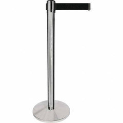 Tensator - Barrier Posts Type: Tensabarrier Post Post Color/Finish: Polished Chrome - Makers Industrial Supply