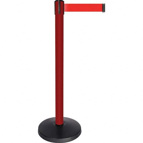 Tensator - Barrier Posts Type: Tensabarrier Post Post Color/Finish: Red - Makers Industrial Supply