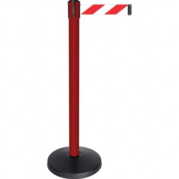 Tensator - Barrier Posts Type: Tensabarrier Post Post Color/Finish: Red - Makers Industrial Supply