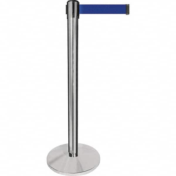 Tensator - Barrier Posts Type: Tensabarrier Post Post Color/Finish: Polished Chrome - Makers Industrial Supply