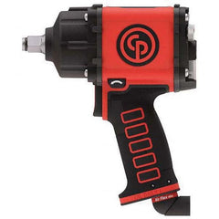 Chicago Pneumatic - Air Impact Wrenches & Ratchets Drive Size: 1/2 Handle Type: Pistol Grip - Makers Industrial Supply