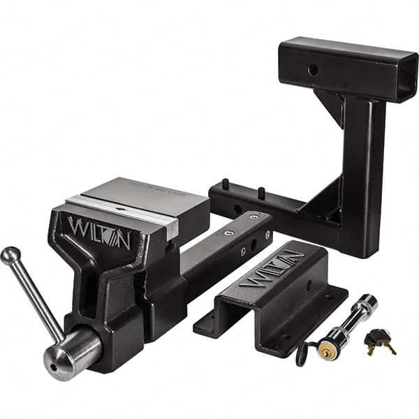 Wilton - 6" Jaw Width x 5-3/4" Jaw Opening, 5" Throat Depth, Bench & Pipe Combination Vise - Makers Industrial Supply