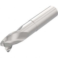 Niagara Cutter - 1/2" Diam 3 Flute Solid Carbide 0.03" Corner Radius End Mill - Makers Industrial Supply