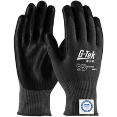 19-D534B/XL Coated Gloves - G-Tek 3GX Dyneema Diamond - Black 13G - Nitrile Foam - Touchscreen - A4 - Exact Industrial Supply