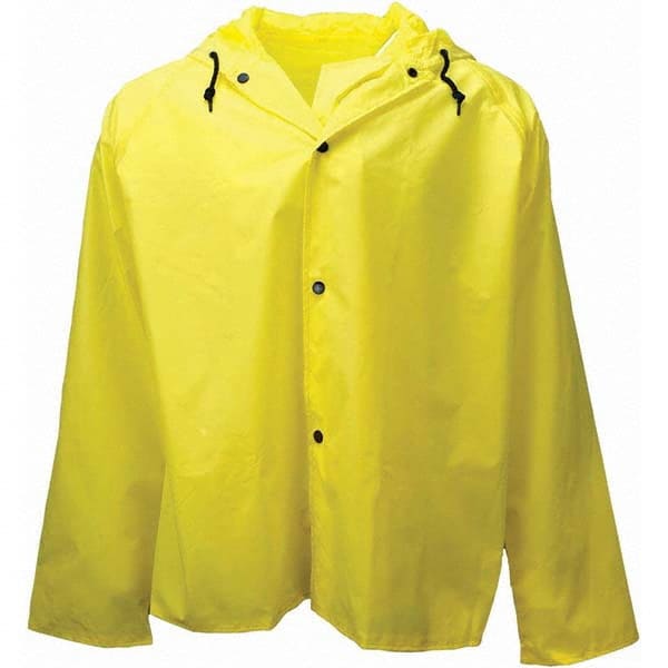 Neese - Size 5XL Yellow Flame Resistant/Retardant Rain Jacket - Makers Industrial Supply